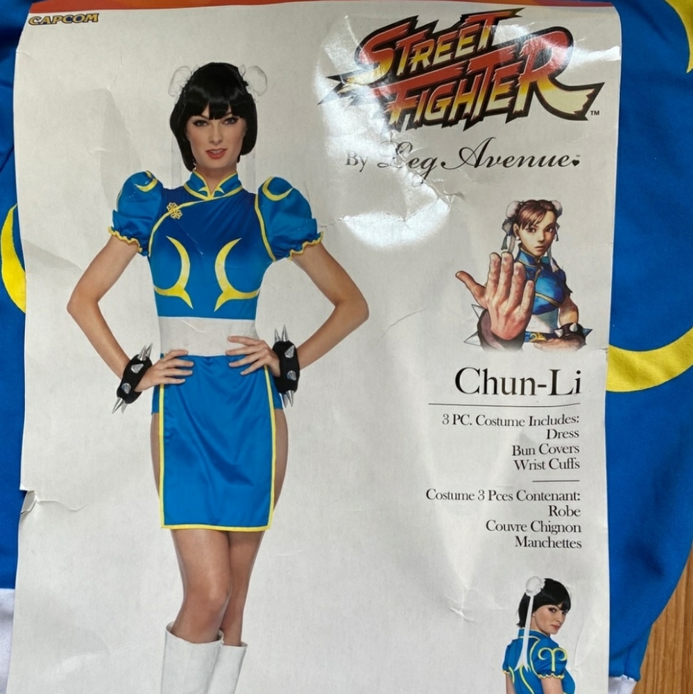 Women Sexy Street Fighter ChunLi Costume
